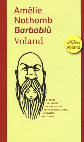 Amélie Nothomb: Barbablù (Italian language, 2017, Voland)