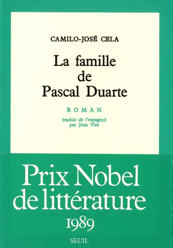 Camilo José Cela: La famille de Pascal Duarte (French language, 1989)