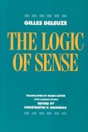 Gilles Deleuze: The logic of sense (1990, Columbia University Press)