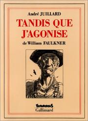 André Juillard, William Faulkner: Tandis que j'agonise (French language, 1991, Futuropolis : Gallimard)