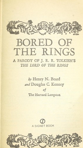 Jean Little, Douglas C. Kenney, Harvard Lampoon: Bored of the Rings (1969, Signet)