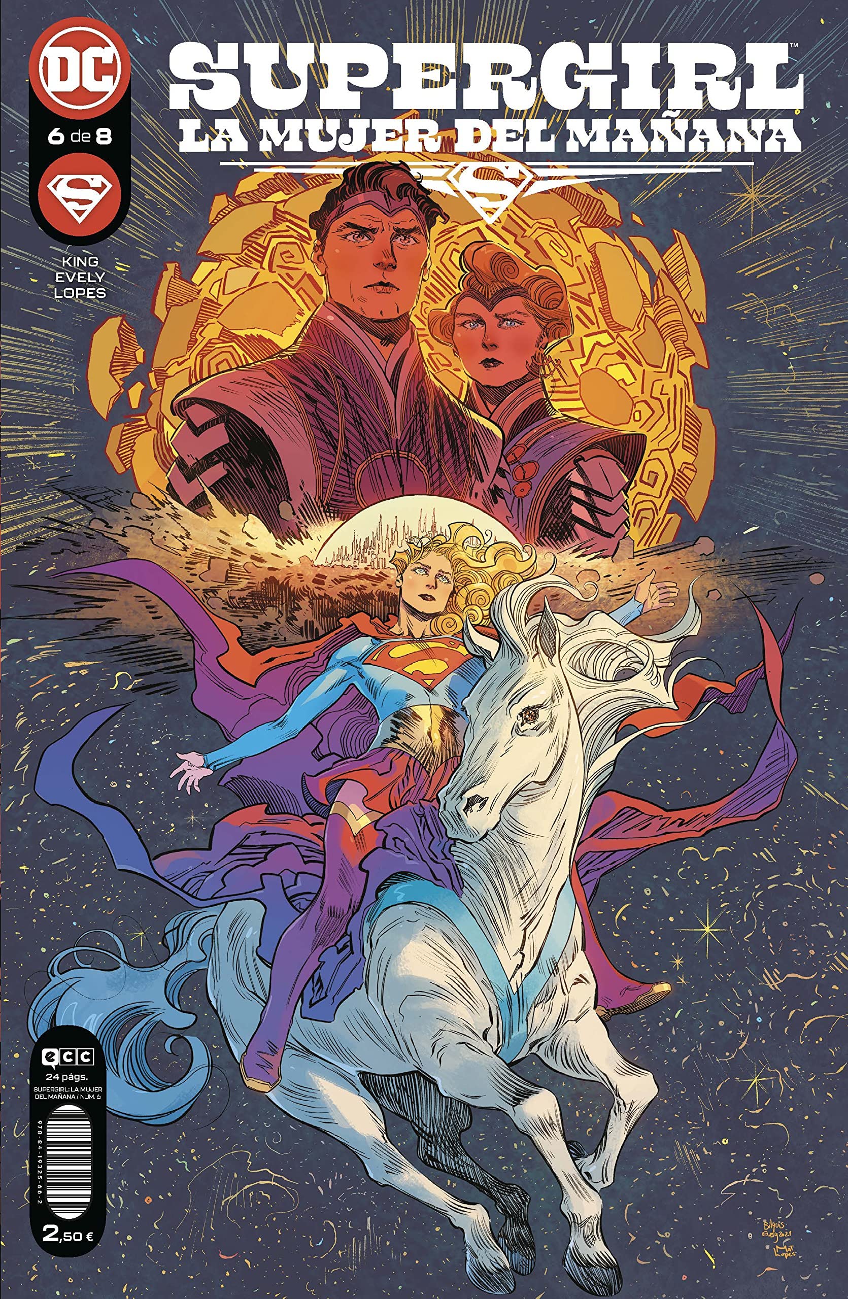 Bilquis Evely, Francisco San Rafael Simó, Tom King: Supergirl: La mujer del mañana #6 (Paperback, Español language, 2022, ECC)