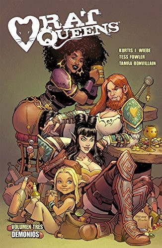 Kurtis J. Wiebe, Tess Fowler, Tamara Bonvillain, Ernest Riera i Arbussà: Rat Queens 3. Demonios (Paperback, NORMA EDITORIAL, S.A.)