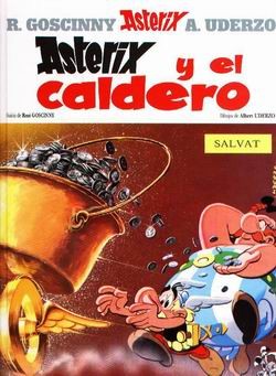 René Goscinny, Albert Uderzo: Astérix y el caldero (Hardcover, Spanish language, 2009, Salvat, Editorial Bruño, Brand: Bruno, Salvat)