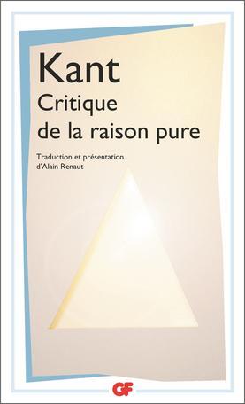 Immanuel Kant: Critique de la raison pure (French language)