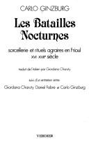 Carlo Ginzburg: Les batailles nocturnes (French language, 1979, Verdier)