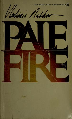 Vladimir Nabokov: Pale fire (1968, Berkley Books)