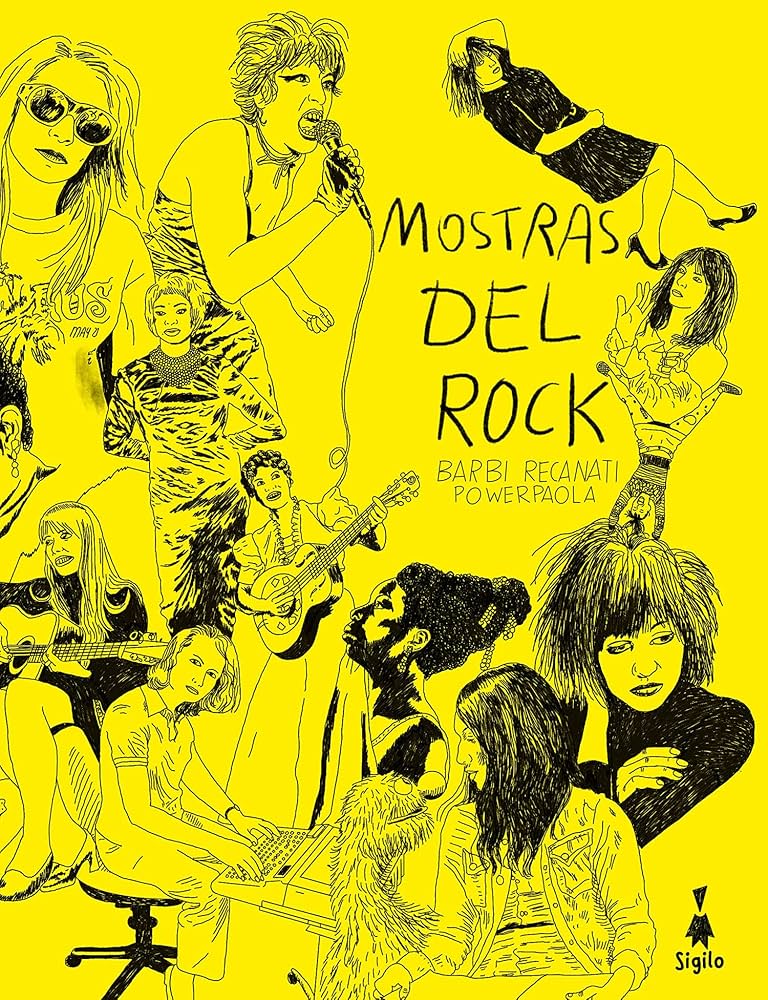 Powerpaola, Barbi Recanati: Mostras del Rock (GraphicNovel, Español language, Sigilo Editorial)