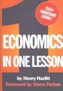 Henry Hazlitt: Economics in One Lesson (Hardcover, Laissez Faire Books)