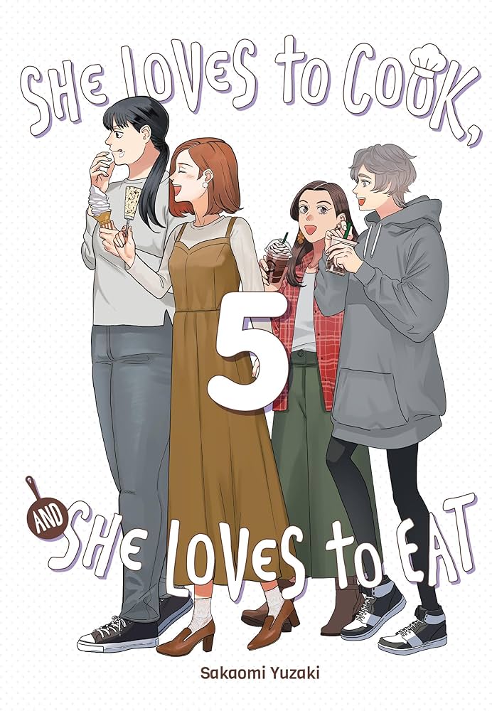 Phil Christie, Sakaomi Yuzaki, Caleb Cook: She Loves to Cook, and She Loves to Eat, Vol. 5 (2025, Yen Press LLC)