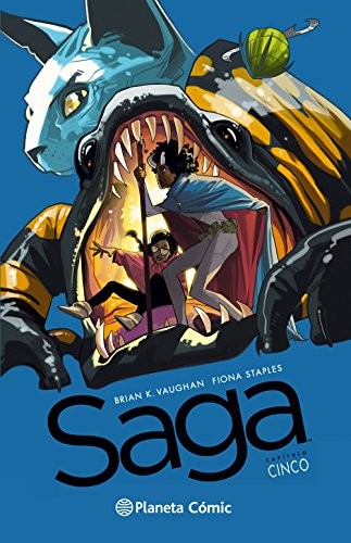 Diego de los Santos, Fiona Staples, Brian K. Vaughan: Saga nº 05 (Hardcover, Planeta Cómic)