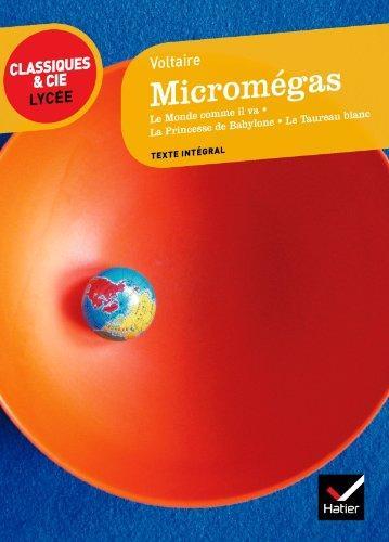 Voltaire: Micromégas (French language, 2012, Hatier)