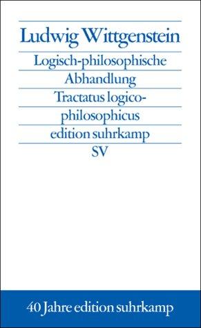 Ludwig Wittgenstein: Tractatus logico-philosophicus. Sonderausgabe. (Paperback, German language, Suhrkamp)