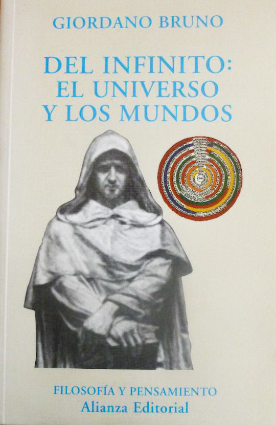 Giordano Bruno: Del Infinito (Spanish language, 2001, Alianza)