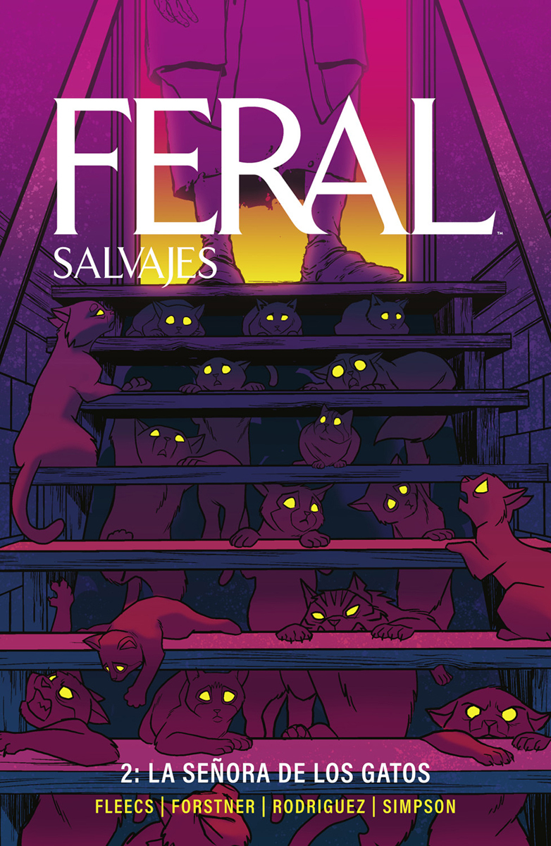 Tony Fleecs, Trish Forstner, Tone Rodriguez, Bradley Simpson: Feral 2: La señora de los gatos (Paperback, Español language, 2025)