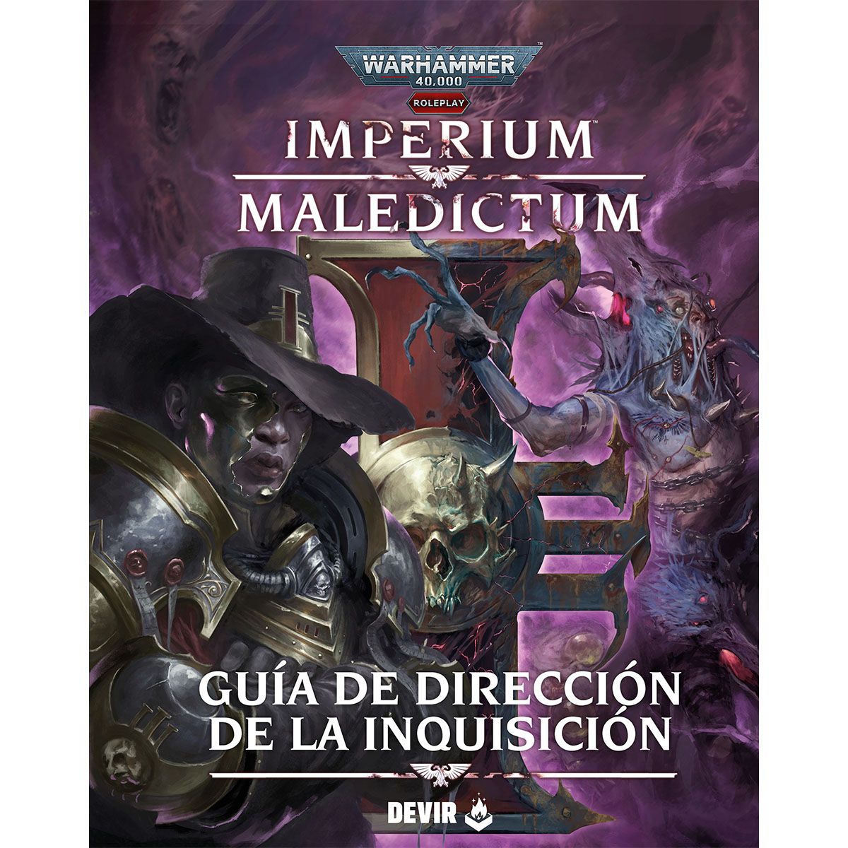 Dominic McDowall, Pádraig Murphy, Sam Taylor, Álvaro Jiménez, George Earl Abalayan, Helge C. Balzer: Guía de dirección de la Inquisición (Hardcover, Español language, Devir)
