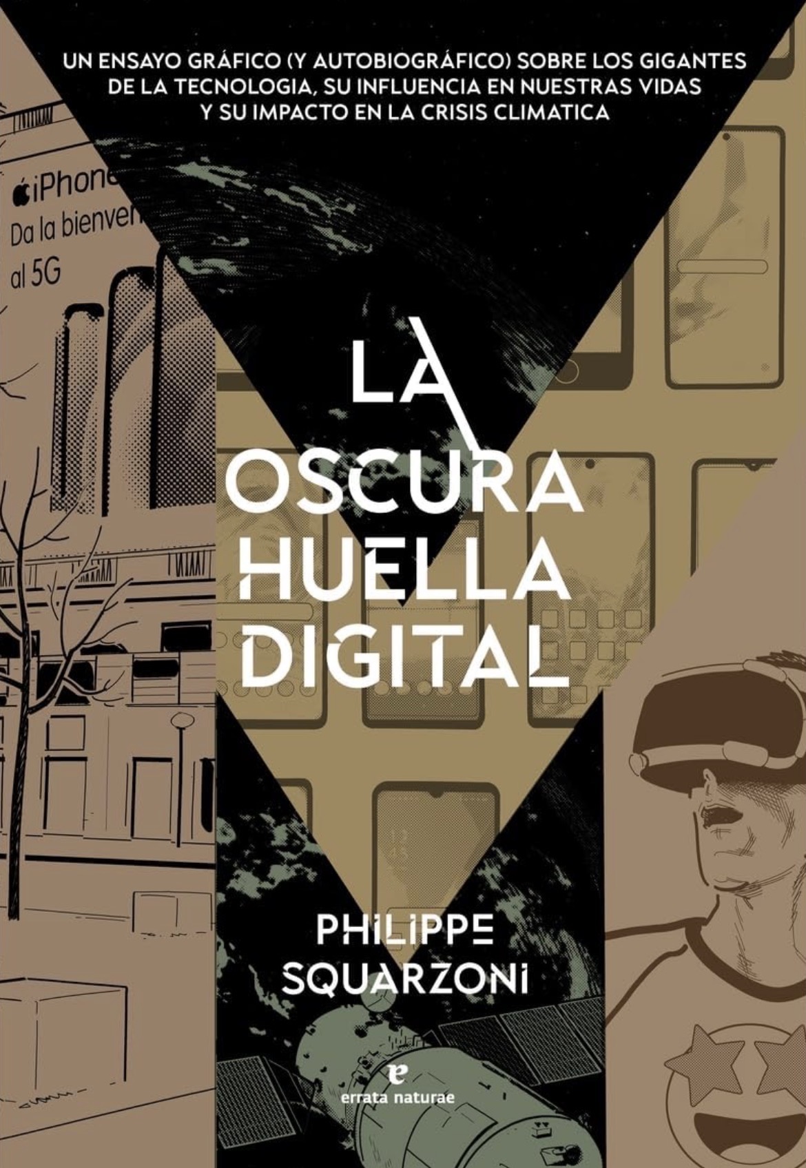 Philippe Squarzoni, Elena Pérez San Miguel ( traducción ): La oscura huella digital (GraphicNovel, Español / Castellano language, 2023, Errata Naturae editores)