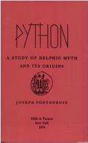 Joseph Eddy Fontenrose: Python (1974, Biblio & Tannen)