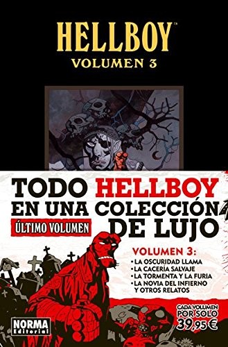 HELLBOY. EDICIÓN INTEGRAL VOL. 3 (Hardcover, 2014, NORMA EDITORIAL, S.A.)