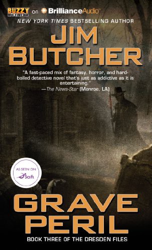 Jim Butcher, James Marsters: Grave Peril (AudiobookFormat, 2014, Buzzy Multimedia on Brilliance Audio)