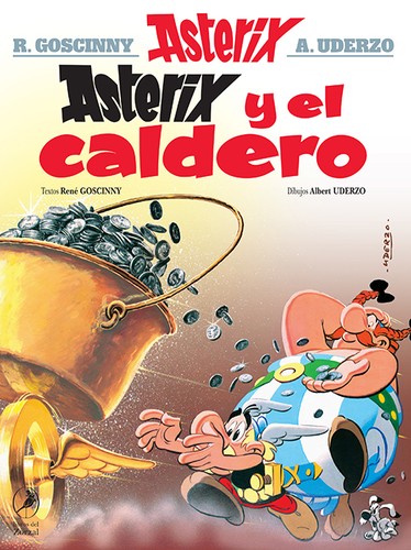 Albert Uderzo, René Goscinny: Asterix - Asterix y el Caldero (Spanish language, 2021, libros del Zorzal)