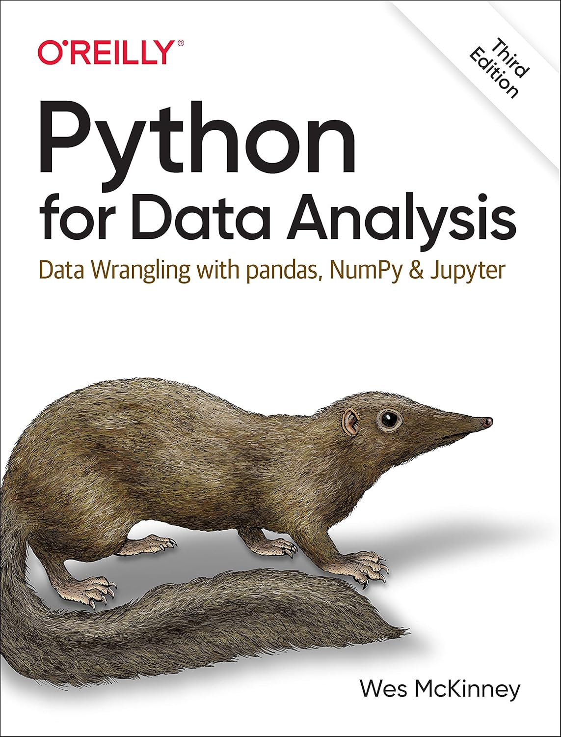 Wes McKinney: Python for data analysis (Paperback, 2022, ‎ O'Reilly Media)