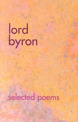 Lord Byron Selected Poems (Hardcover, 2006, Sweetwater Press)