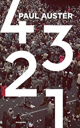 Paul Auster: 4 3 2 1 (Italian language, 2017)