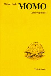 Dietrich Steinbach, Michael Ende: Momo. Lehrerbegleitheft. (1994, Thienemann Verlag)