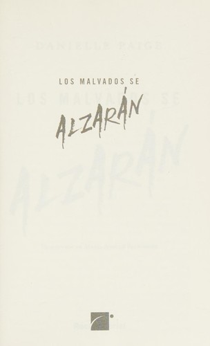 Paige, Danielle (Novelist): Los malvados se alzarán (Spanish language, 2016, Roca)