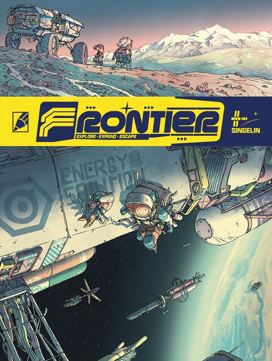 Guillaume Singelin: Frontier (Grafito Editorial)