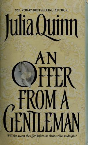 Julia Quinn: An Offer from a Gentleman (2001, Avon Books, Avon)