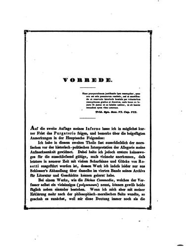 Dante Alighieri, Philalethes: Dante Alighieri's göttliche Comödie (1840, B.G. Teubner)