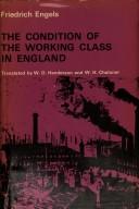 Friedrich Engels: The Condition of the Working Class in England (Hardcover, 1958, Stanford University Press)