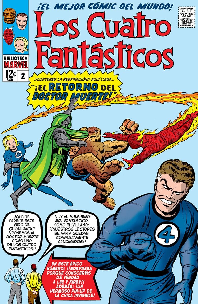 Stan Lee, Jack Kirby: Biblioteca Marvel 5. Los Cuatro Fantásticos 2 (Español language, Panini)