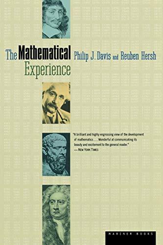 Philip J. Davis, Reuben Hersh: The Mathematical Experience (1998)