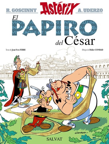 Jean-Yves Ferri, Didier Conrad: El papiro del César (2015, Bruño)