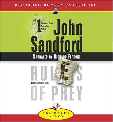 John Sandford: Rules of Prey (Lucas Davenport Mysteries) (AudiobookFormat, Recorded Books)