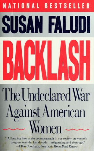 Susan Faludi: Backlash (1992, Anchor Books)