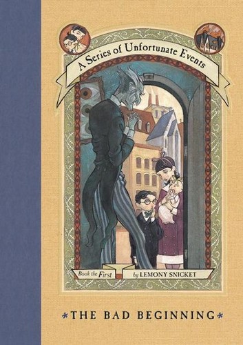 Tim Curry, Lemony Snicket, Brett Helquist, Michael Kupperman, Nestor Busquets, Michael Kupperman: A Series of Unfortunate Events: The Bad Beginning. (HarperCollins)