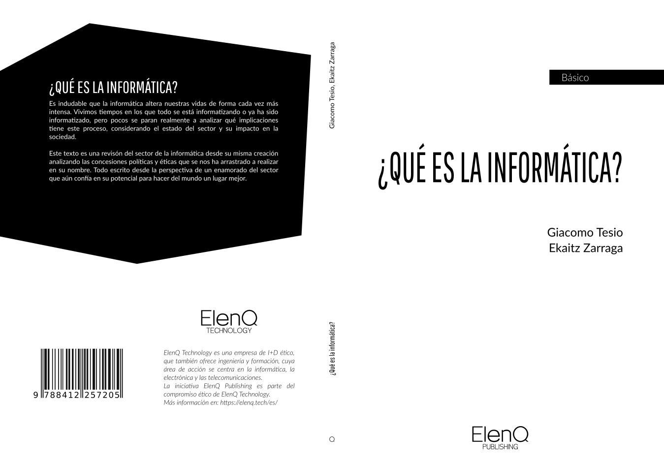 Giacomo Tesio, Ekaitz Zárraga: ¿Qué es la informática? (Inglés language, 2020, ElenQ Publishing)