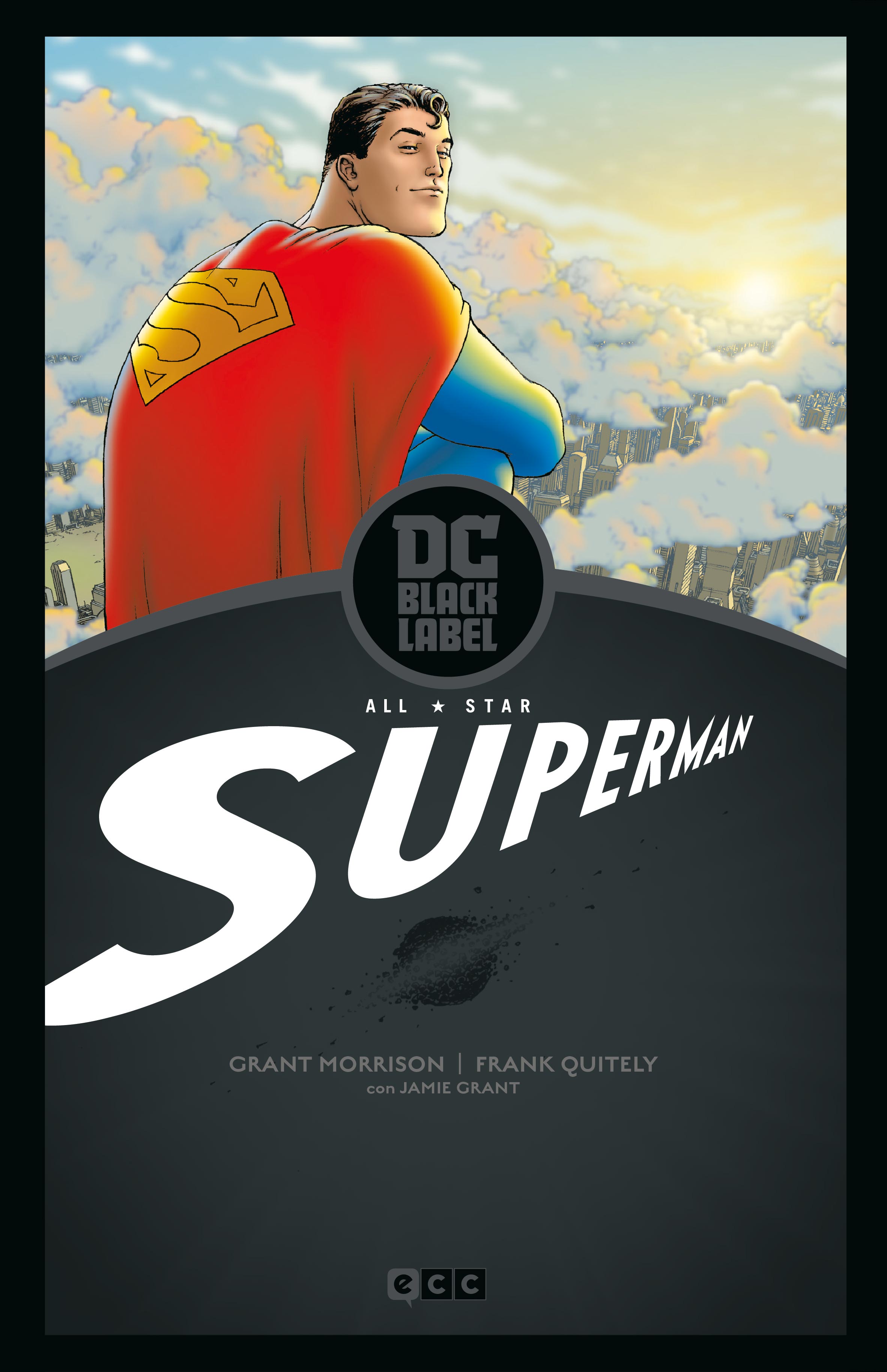 Grant Morrison, Frank Quitely: All-Star Superman (Biblioteca DC Black Label) (Hardcover, Castellano language, ECC Ediciones)