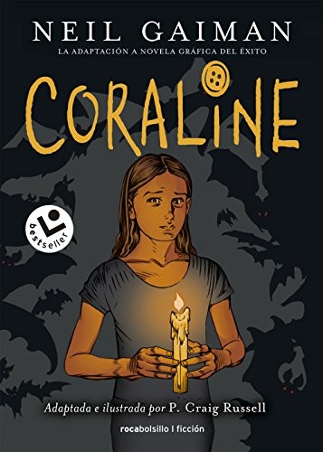 Neil Gaiman, Philip Craig Russell, Carol Isern: Coraline (2015, Roca Bolsillo)
