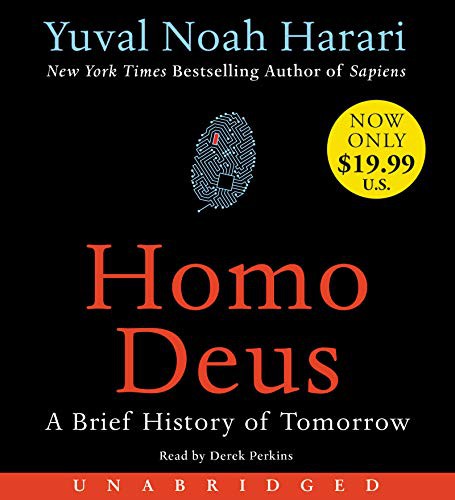 Yuval Noah Harari, Derek Perkins: Homo Deus Low Price CD (AudiobookFormat, HarperAudio)