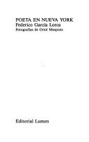 Federico García Lorca: Poeta en Nueva York (Spanish language, 1976, Editorial Lumen)