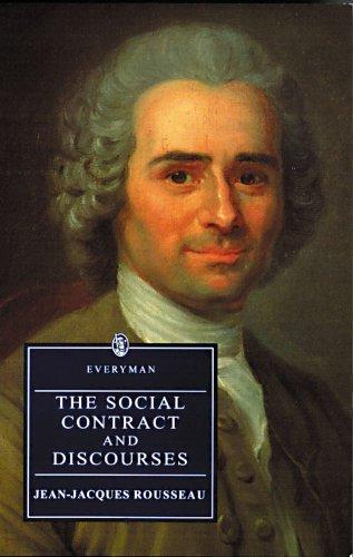 Jean-Jacques Rousseau: The social contract, and, Discourses (1994)