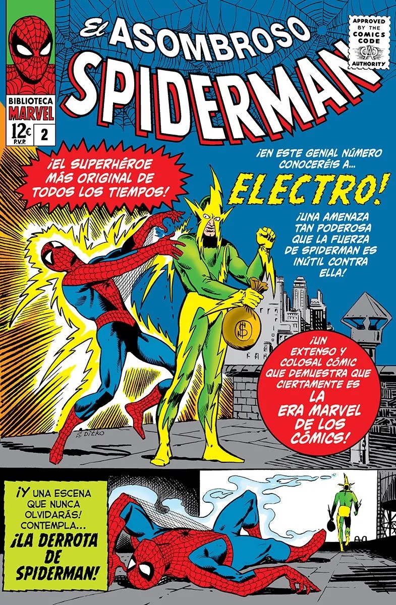 Steve Ditko, Stan Lee, Jack Kirby: Biblioteca Marvel 10. El Asombroso Spiderman 2 (Panini)