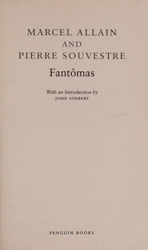 Pierre Souvestre: Fantômas (2006, Penguin Books)