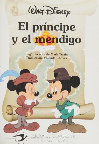 Mark Twain: El príncipe y el mendigo (Spanish language, 1997, Gaviota)