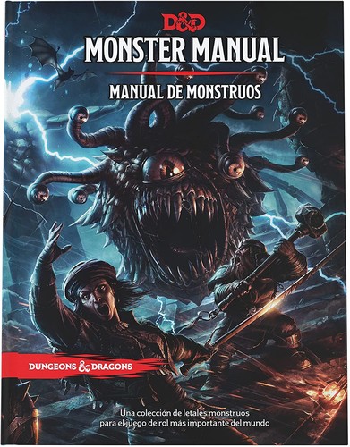 Wizards RPG Team: Monster Manual: Manual de Monstruos (Hardcover, Spanish language, 2020, Edge Entertaiment)